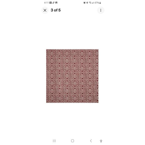 New Pottery Barn Angelian Ikat Reversible King Duvet Cover 3 Standard Shams - Picture 13 of 13